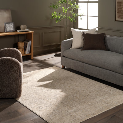 Tapis gris Hallam Medallion