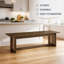 Banc d'intérieur robuste avec fabrication en bois massif durable et accents de tissage décoratif respirant, capacité de poids de 330 lb, siège confortable pour 2 personnes