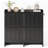 30 Pair Freestanding Large Capacity Shoe Cabinet With 4-Drawer Flip-Front Shoe Storage Cabinet.  -598139671-598139688