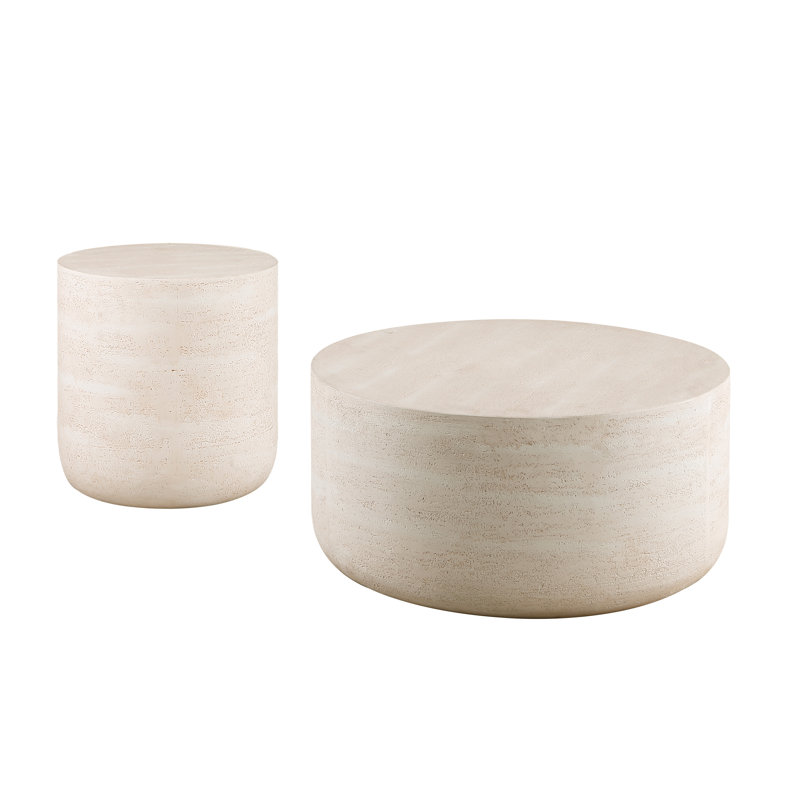 Ensemble de tables basses 2 pièces Durkin