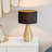 Jax Metal Dimmable Touch Table Lamp with Fabric Drum Shade with LED Bulb-1373043431-1373043428