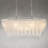 Khennedi 8-Light Crystal Kitchen Island Pendant