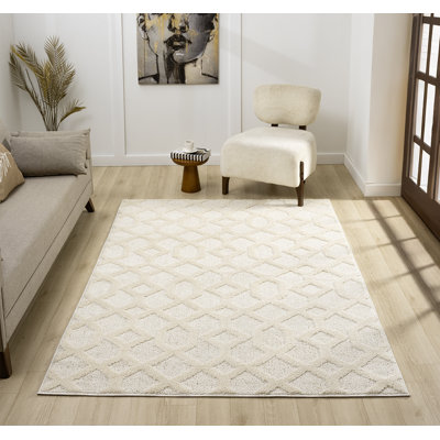 Delvallo Trellis Area Rug