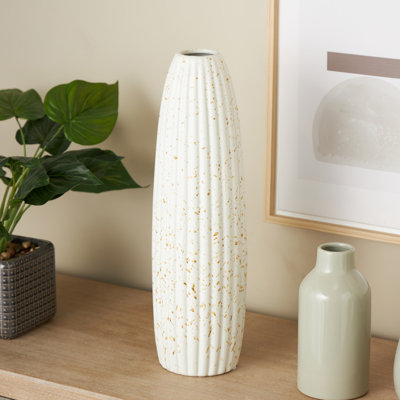 White Ceramic Table Vase