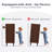5 Drawers Dresser For Bedroom, Mid Century Modern Slatted Dresser, Wood Chest Of Drawers Organizer For Bedroom, Living Room, Hallway, Closet, Walnut-178362572