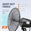 Ventilateur mural 31,9 "oscillant