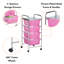 76cm H x 32cm W Utility Cart with Wheels-34155399