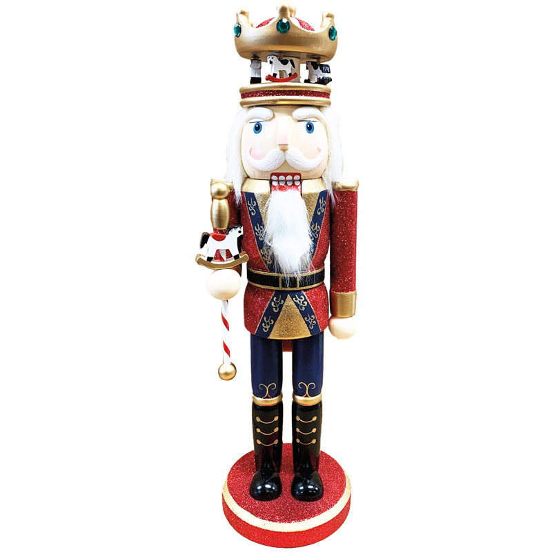 14" Merry-Go-Round Nutcracker