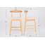 Ensemble de 2 tabourets de comptoir rembourrés-1046887382-1046887381