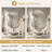 Beveled Frameless Oval Wall Mirror-458189616