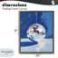 Cadre flottant Silver Dance Disco Ball, design par The Prints Vibe-318983568-318983569