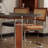 A rectangular retro dining table for home use-1497262120