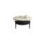 Table basse en chêne de style rétro français
