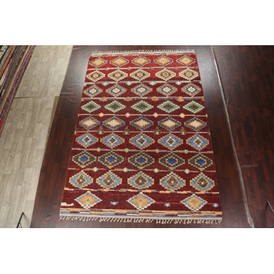 One-of-a-Kind Area Rug Red