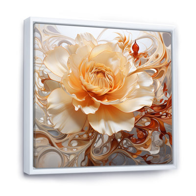 Fleur de magnolia blanc - impression