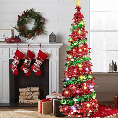 Lighted Artificial Christmas Tree