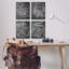 Ensemble d'art mural sur toile 4 pièces Chalkboard-47915621