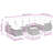Vidaxl Garden Sofa Set Black, Cream White
