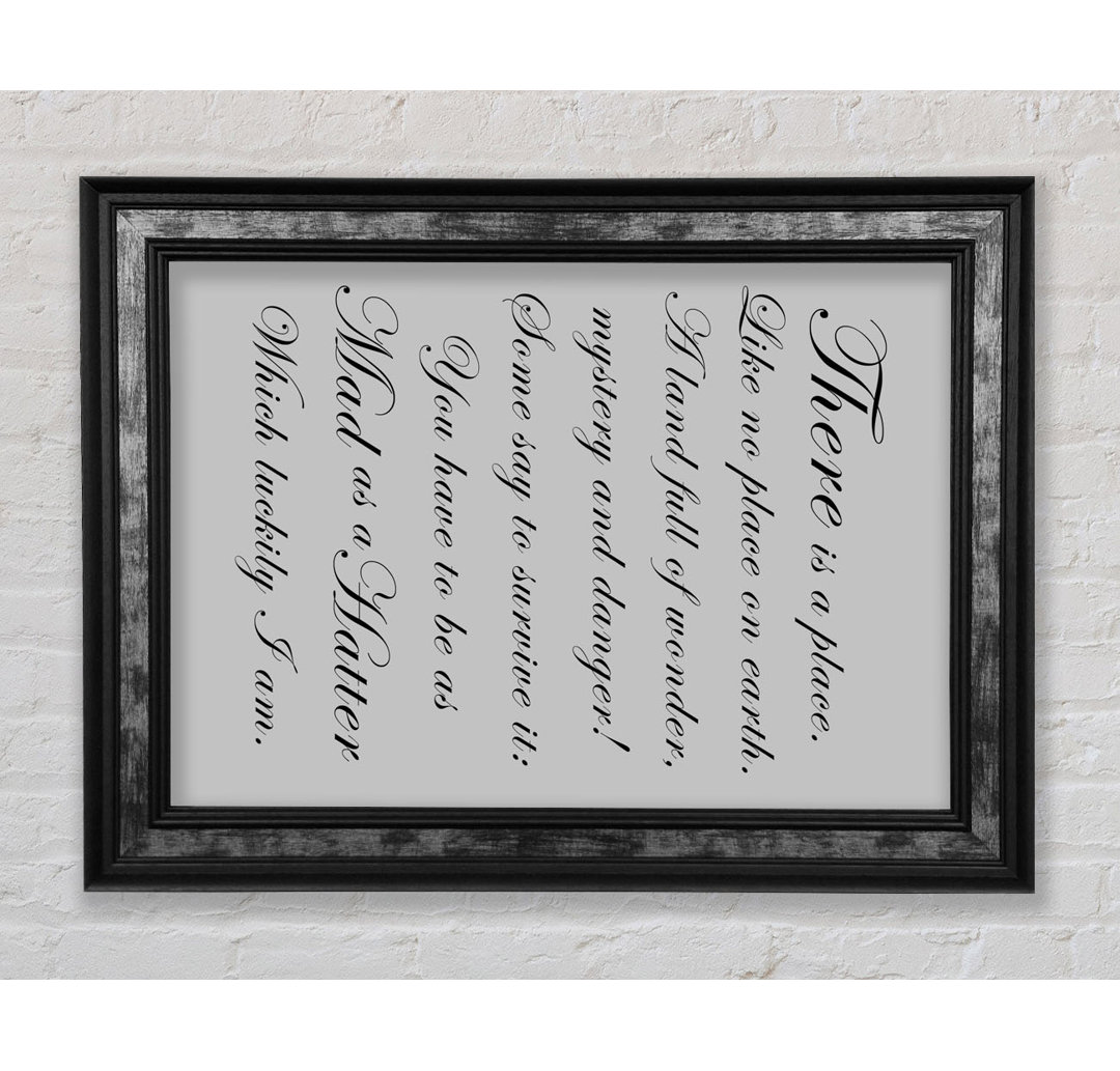 Kitchen Quote Todays Menu Has Two Choices Green - Single Picture Frame Art Prints