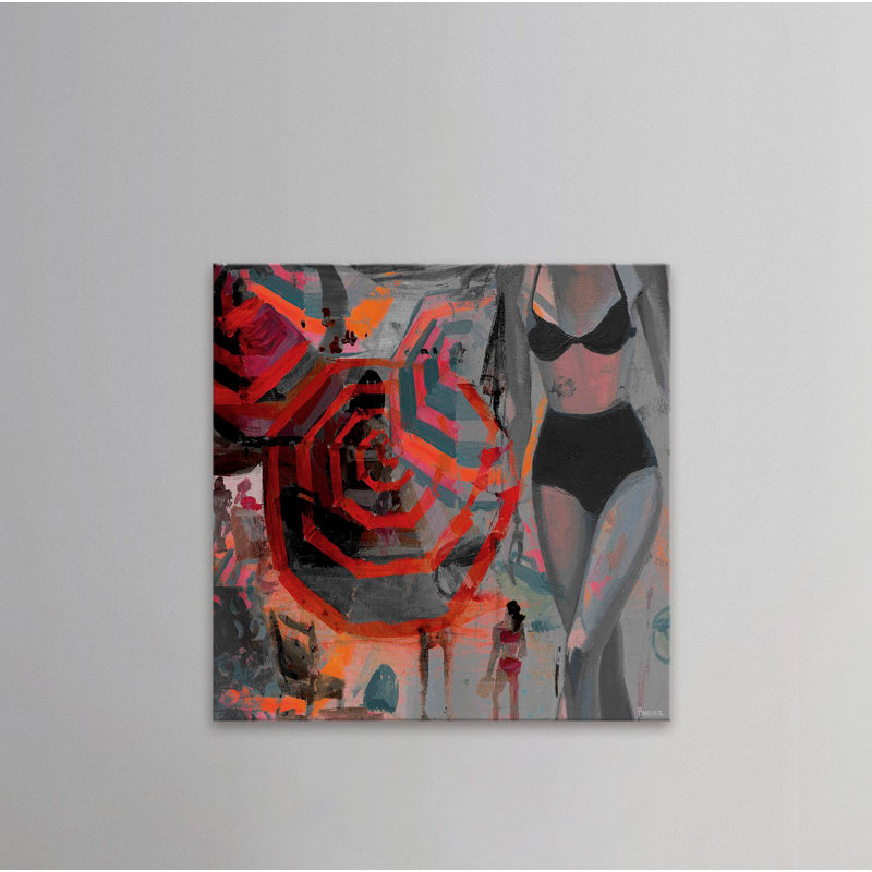 Parvez Taj - Wrapped Canvas Painting, 122cm H x 122cm W
