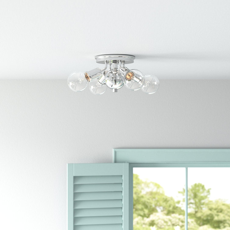 Perlita Semi Flush Mount