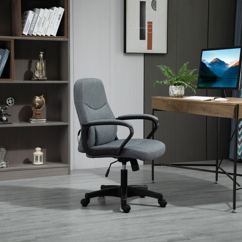 Linen Office Chair