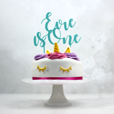 First Birthday Cake Topper, Personalised
