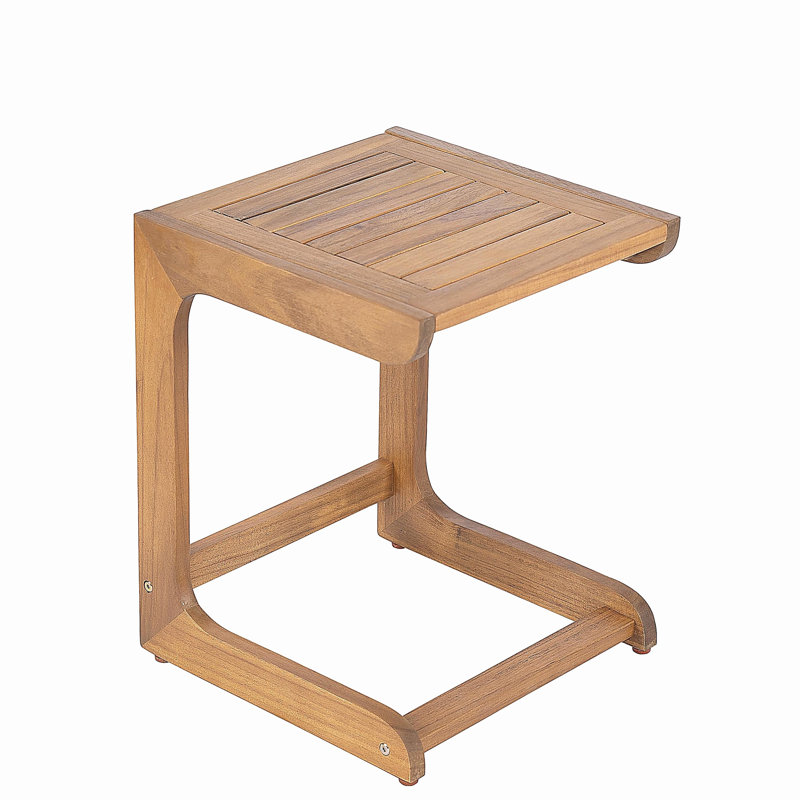 Acacia Wood Side Table