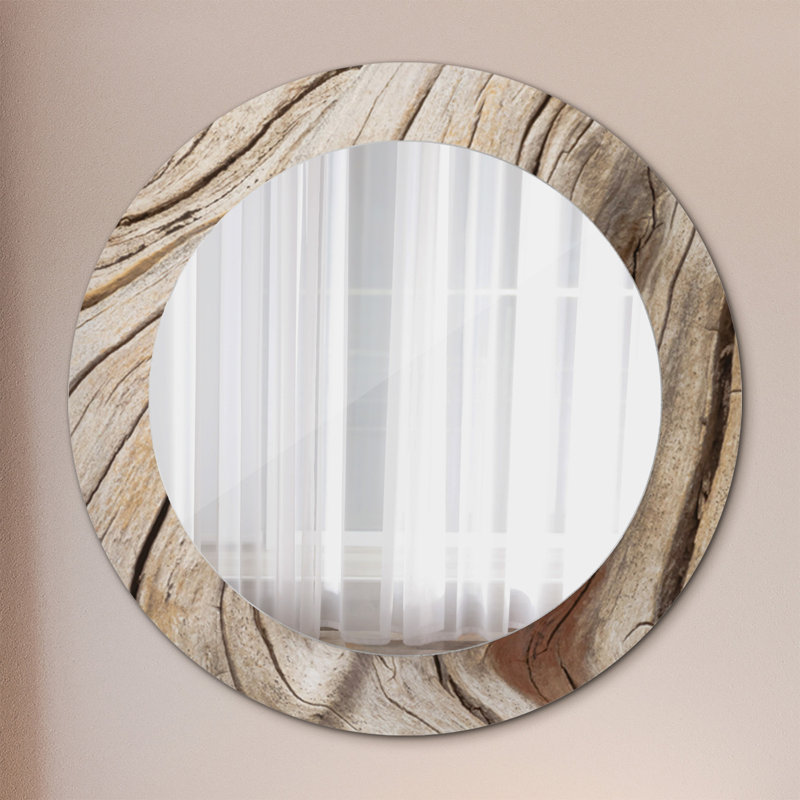 Huldar Glass Flat Wall Mirror