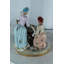 Ensemble de figurines en porcelaine à table avec tasses NIFao 10 po x 10 po x H 13 po