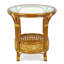 Table basse en osier de rotin Pesmes-309976009