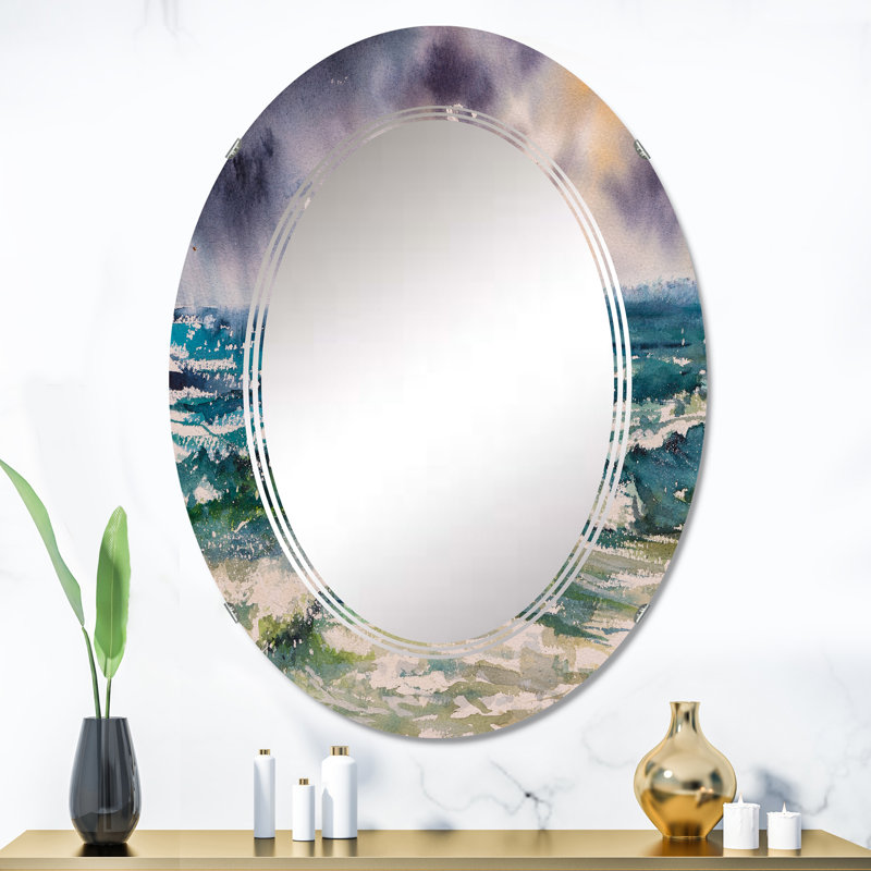 Oval Mirror, 36" x 24"