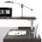 Nishad L-Shaped Adjustable Height Executive Standing Desk With 3 Drawer Pedestal-1564683072-1568143679