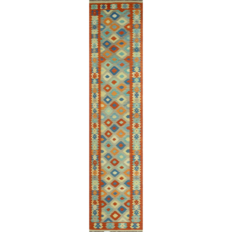 Bobbee Wool Geometric Indoor Rug
