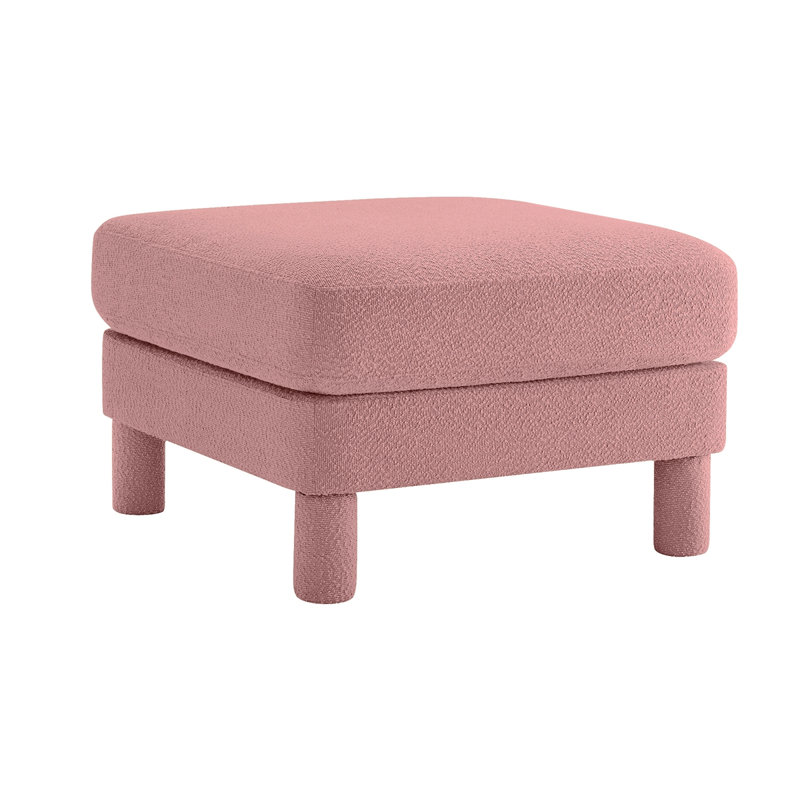 Lucas Ottoman Polyester-Pink, Pink