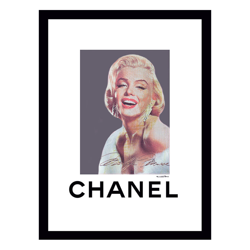 Impression encadrée Marilyn Monroe