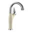 Robinet de bar rétractable à double jet Artona - Acier PVD-55606479-22742994