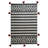 Scandinavian Patterned Gray Woven Base Rug-821535005