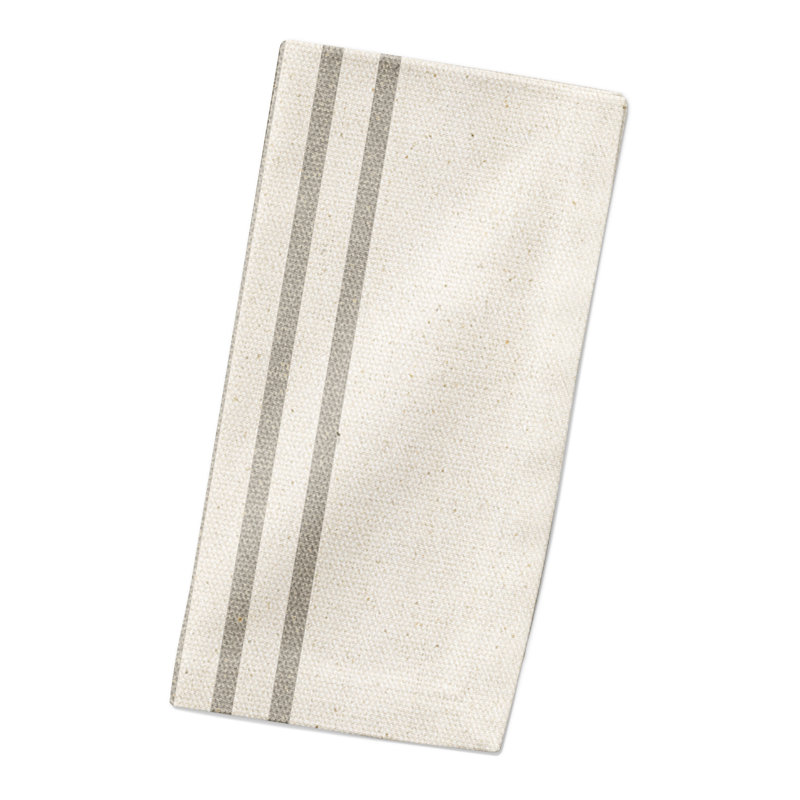 Ilicia Cotton Blend Striped Square Napkin