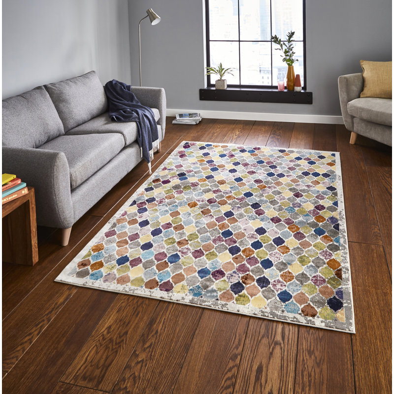 16th Avenue area rug Machine Woven Rectangle Multi coloured, Rectangle 120cm x 170cm