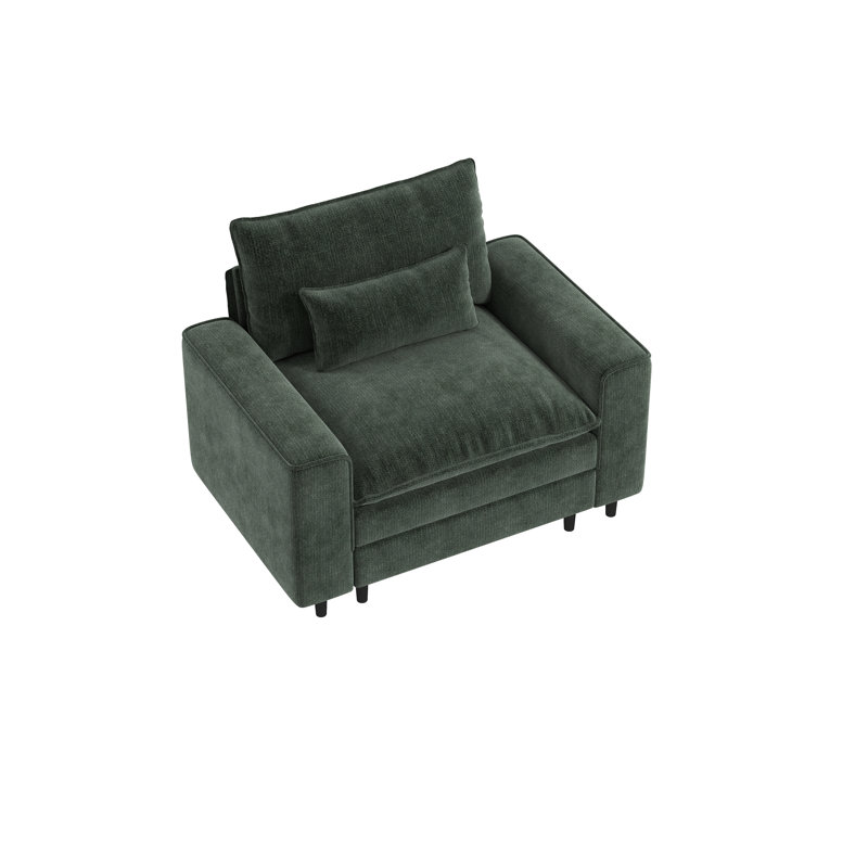 Canapé 52,5 po, Vert