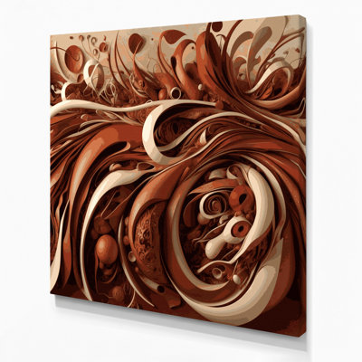 Art mural sur toile Biomorphic Abstraction 8