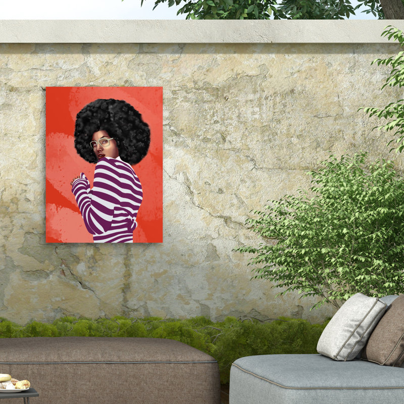 Emel Tunaboylu  Ratio  Print By Bohonewart 3 Outdoor  Canvas, H 35 po x l 47 po