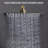 Thermostatic Complete Shower System with Rough in-Valve-97571263