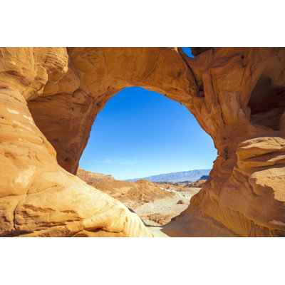 Rufous Timna Park, Israel - Wrapped Canvas Print