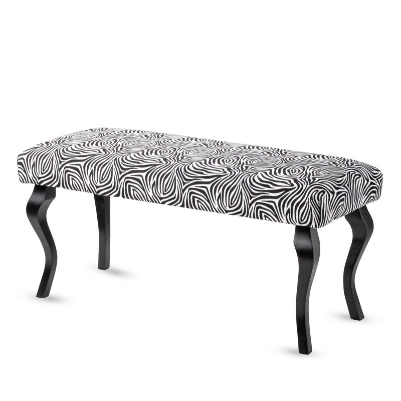Billie Velvet Upholstered Bench, H45 x W160 x D35cm