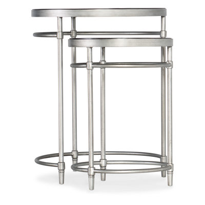 St. Armand Solid Wood Top Nesting Tables
