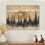 «Timber and Peaks Mountain Simplicity In Winter I - Landscape Mountains», reproduction de bois-142364757