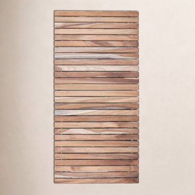 Teak Wood Bath Mat