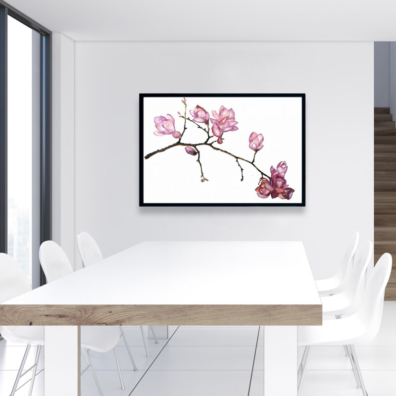 «Branch Of Cherry Blossoms» sur toile